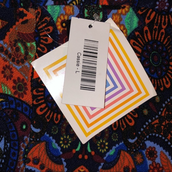 🆕 Lularoe Cassie skirt Large - Picture 3 of 6